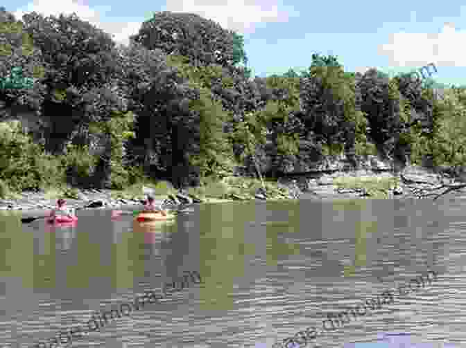 A Family Enjoying A Peaceful Float Down The Raccoon River In Boone County, Iowa Boone County Iowa Fishing Floating Guide Part 1: Complete Fishing And Floating Information For Boone County Iowa Part 1 From Beaver Creeks To Pease (Iowa Fishing Floating Guide 38)