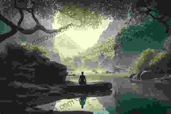 A Person Meditating In A Serene Setting, Surrounded By Nature, Representing The Quest For Spiritual Connection And Inner Peace The Grand Array: Writings On Nature Science And Spirit