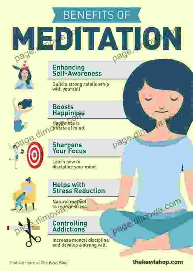 An Infographic Depicting The Various Benefits Of Meditation. The Meditation The Life Changing Device