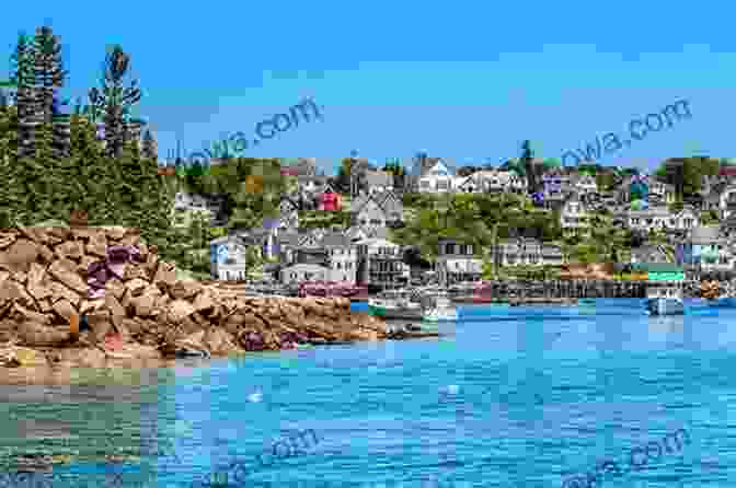 Panoramic View Of The Beautiful Seaside Town Of Pull Featuring Whitewashed Cottages, Sailboats, And A Lively Harbor Pull (A Seaside Novel 2)