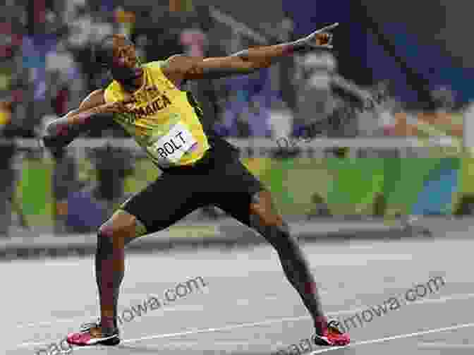 Usain Bolt Celebrating A Victory Usain Bolt Simon Hudson